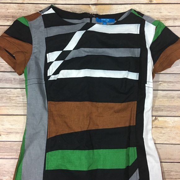 Derek LamX Design Nation geometric sheath dress - Picture 3 of 6